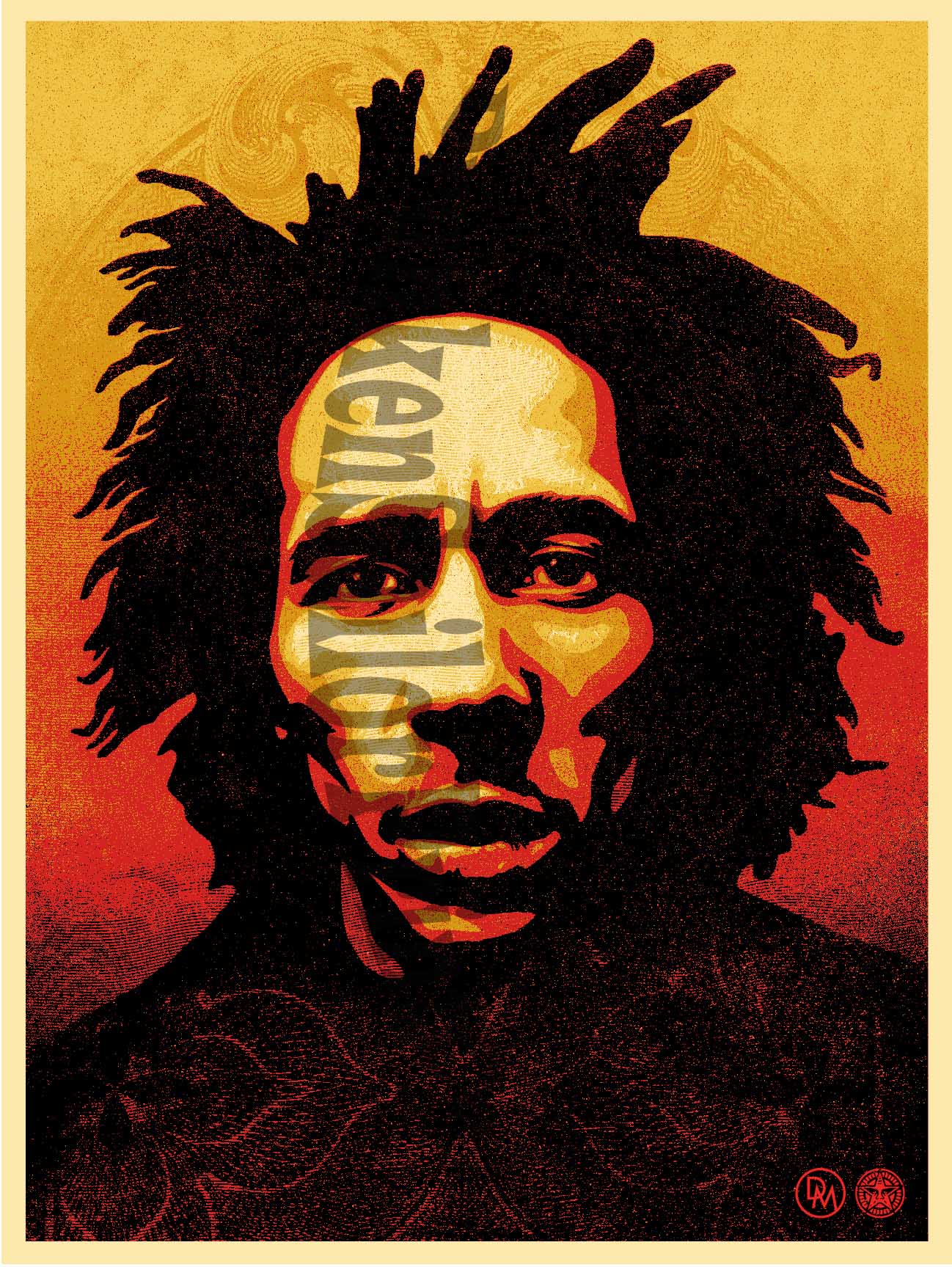 Shepard Fairey Bob Marley Art Print Poster – Iconic Music Legend Artwork